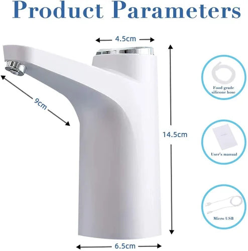 Automatic USB Rechargeable Water Dispenser Pump – 25L