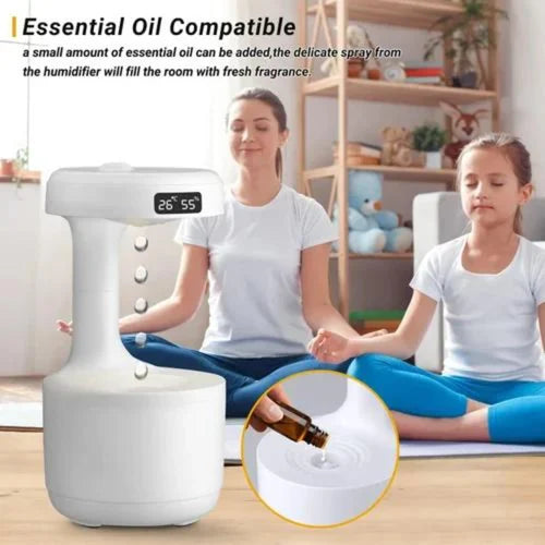 Anti-Gravity Water Drop Humidifier – 800ml
