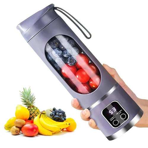 Portable USB Rechargeable Blender – 380ml