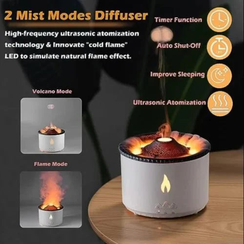 Volcano Aroma Diffuser &amp; Humidifier – 360ml
