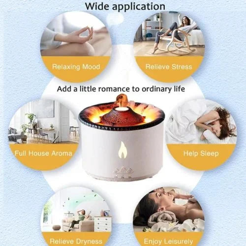 Volcano Aroma Diffuser &amp; Humidifier – 360ml